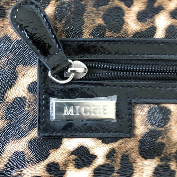 Miche Tereasa Leopard Print Magnetic Close Purse Shell - Picture 2 of 8